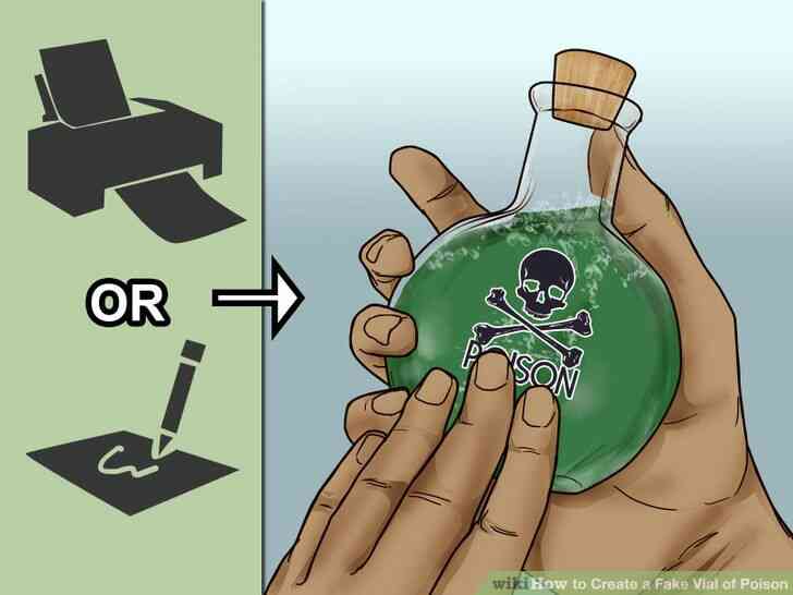 Image intitulée Créer un Faux Fiole de Poison Étape 11